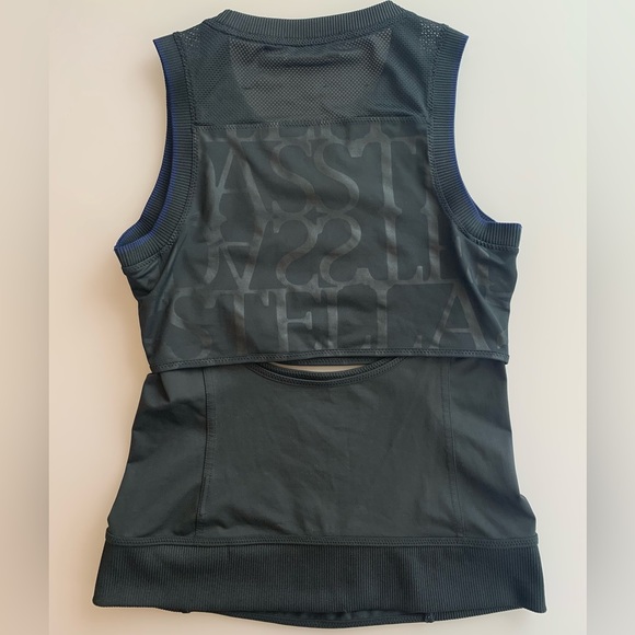 Adidas by Stella McCartney Black Cutout Tank | Medium - Picture 2 of 2